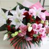 おまかせ花束L-赤・ピンク系 4 94b21fbdd3f336e9137326bda728c5f2